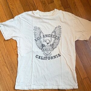 Cream Graphic T-Shirt